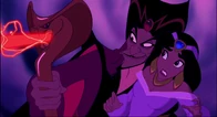 "Say hello to your PRECIOUS! PRINCE! ALI!"-Jafar unraveling Aladdin's prince clothes in order to expose Prince Ali to be merely Aladdin in disguise.