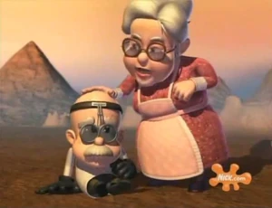 Grandma Taters with Professor Calamitous