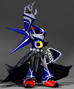 Lazy Chaoz - Commission of Neo Metal Sonic done for Sean H
