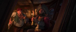 "Fire a broad side!"