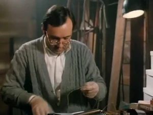 Albert building a bomb.
