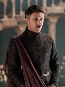 Petyr in the HBO series.