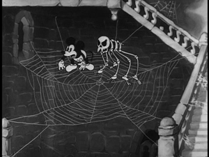 Mickey vs. the Skeleton Spider