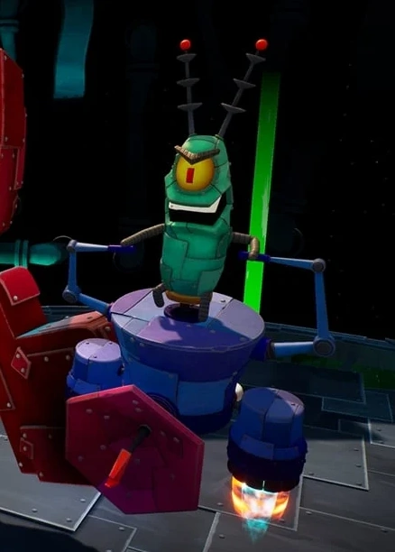 spongebob battle for bikini bottom robot plankton