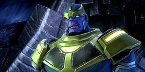 Thanos in the Telltale Guardians of the Galaxy videogame.