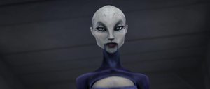 Ventress made her way to the Tranquility's escape pod bay.