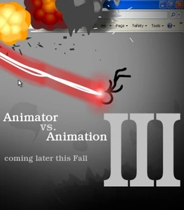 The Chosen One on the poster for Animator vs. Animation III.