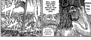 Bonebeard's ships sinking.