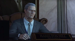 Hammy Hill Batman Telltale.jpg (249 KB) Hill working at his office before Batman shuts off the lights to interrogate him on his involvement with the Penguin. (determinant)