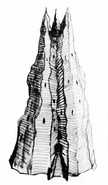 J.R.R. Tolkien - Orthanc.jpg (18 KB) Another drawing of Orthanc by Tolkien