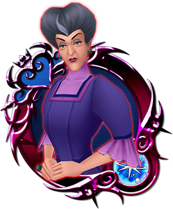 Lady Tremaine 5★ Magic medal in Kingdom Hearts Union χ[Cross].