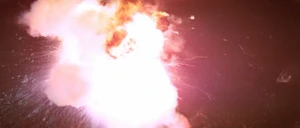 Mr. Wint's death.png (264 KB) Mr. Wint thrown overboard just as the cake-bomb explodes, obliterating him. (Bond: "Well, he certainly left with his tails between his legs...")