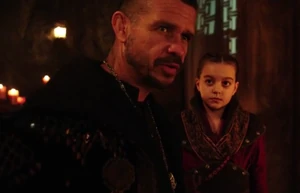 Ra's with his daughter Talia