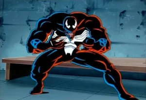 Venom as seen in Spider-Man: The Animated Series.