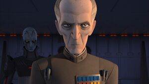 Grand Moff Tarkin in Star Wars Rebels.