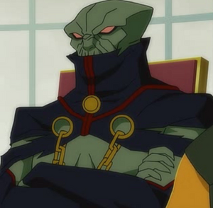 Ma'alefa'ak in Justice League: Doom.