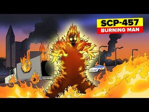 SCP-457 - Burning Man