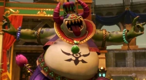 Booga's evil laugh.