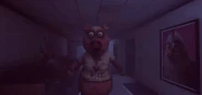 Hangry devouring Doug in one of his jumpscares.