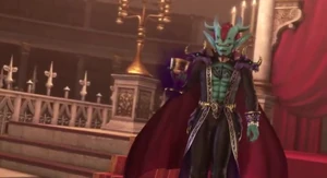 Fractos revealing himself.