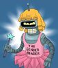 Bender as "The Gender Bender".