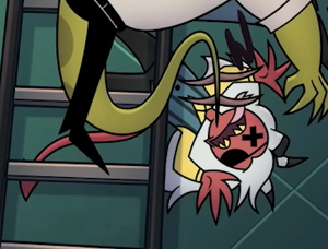 Another imp who serves as Crimson's mafia member.