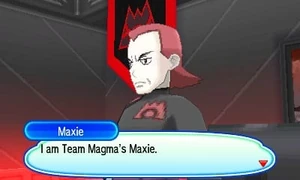 Maxie introducing himself.