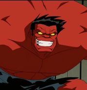 Red Hulk's Evil Grin