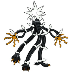 Nihilego, a rock-type Ultra Beast and Xurkitree, an electric-type Ultr