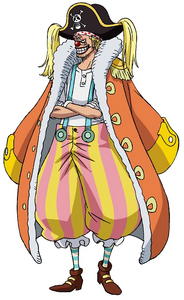 Character design in One Piece: Stampede.