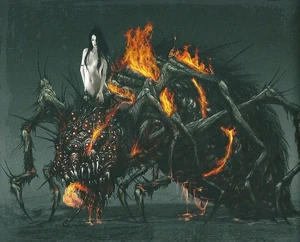 Chaos Witch Quelaag.png (780 KB) Concept art of Chaos Witch Quelaag.