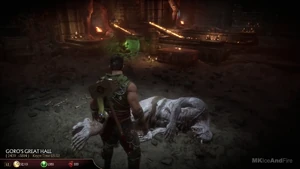 Moloch'c corpse in the Krypt.