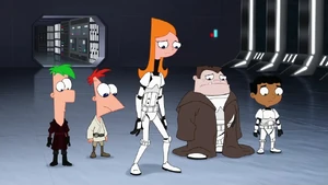 The left-out characters, looking down sadly for their supposed fate.
