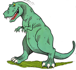T-Rex Monica and Friends