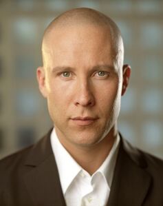 Michael Rosenbaum as Lex Luthor in Smallville.