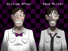 William Afton in 1985 and 1995, as Dave Miller.