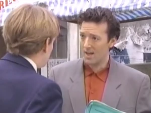 Ian Beale has a showdown with his archenemy Richard Cole.