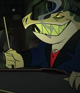 Gator-like demon.
