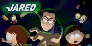 Jared as he appears in South Park: The Fractured But Whole.