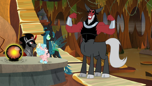 Lord Tirek powers up to second form S9E1