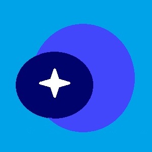 The official icon of the Blue Cosmos activist group.