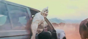 Aleksei fully transformed in Rhino form