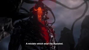 Stanga monologuing his plan to destroy humanity.