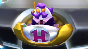 Haltmann possessed by Star Dream.