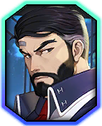 James Ironwood's card in RWBY: Amity Arena.