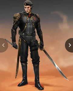 A Sardaukar officer.