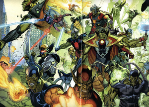 The Super Skrull army.