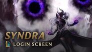 Syndra, the Dark Sovereign Login Screen - League of Legends