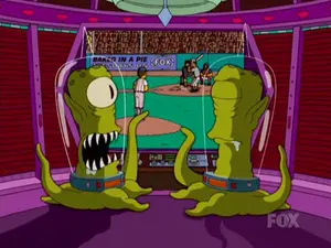 Kand and Kodos look forward to baseball.