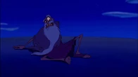 Jafar after watching the Cave of Wonders collapse and disappear back into the ground.